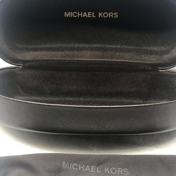 BNIB Michael Kors Sunglass case Dark Brown - Picture 2 of 6